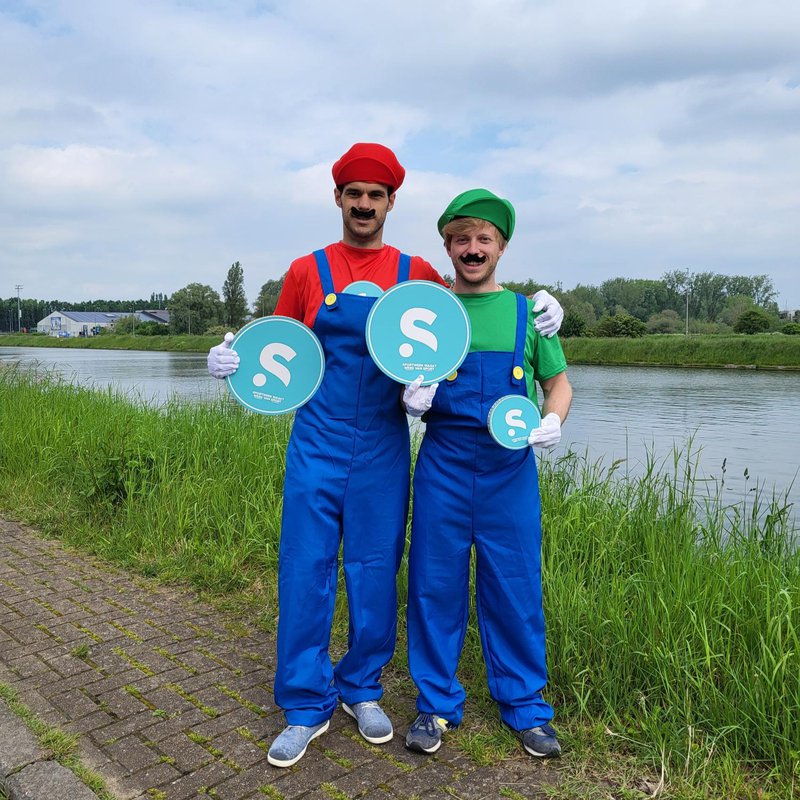 Mario en Luigi lanceren S-coin