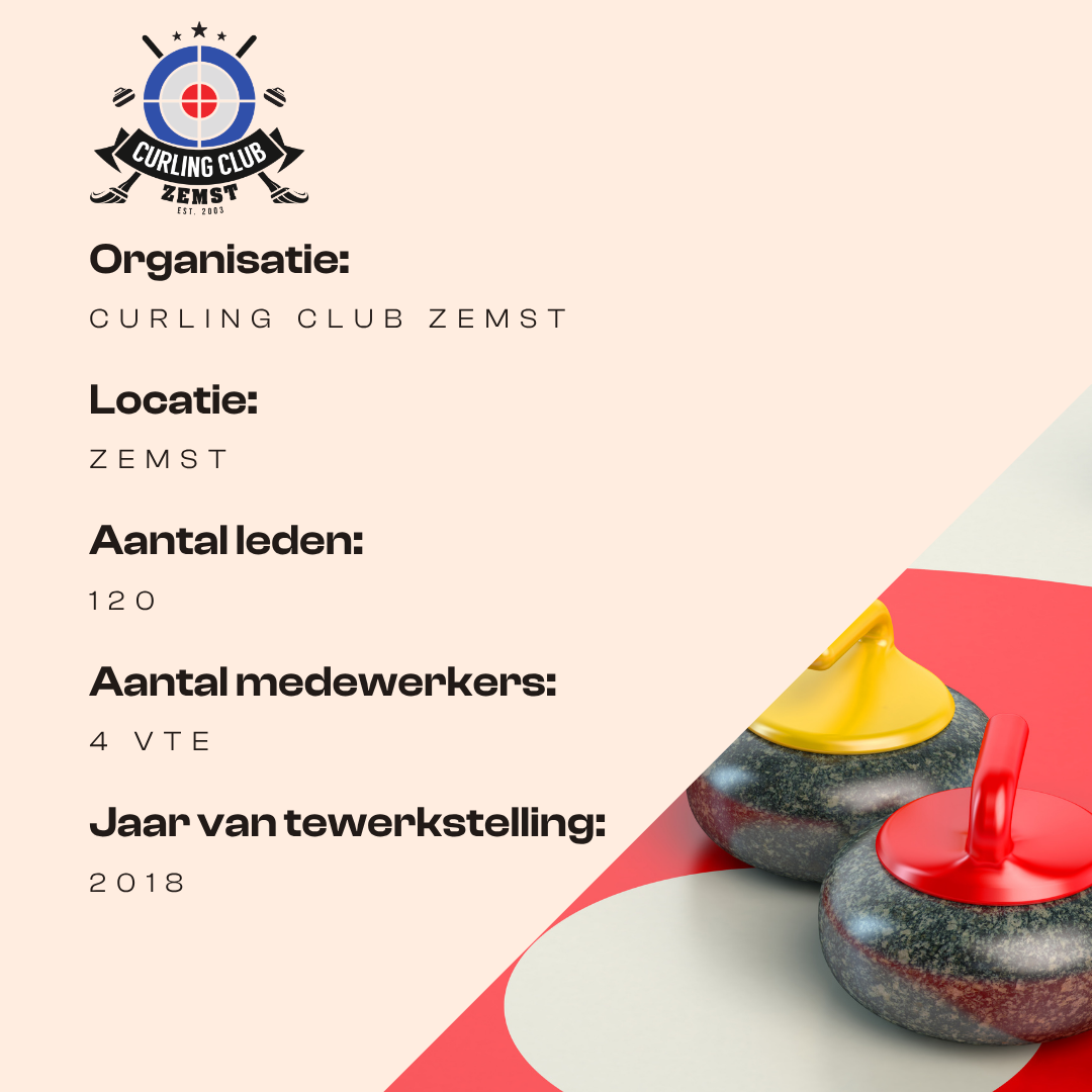 Curling Club Zemst - Tewerkstelling in de sport
